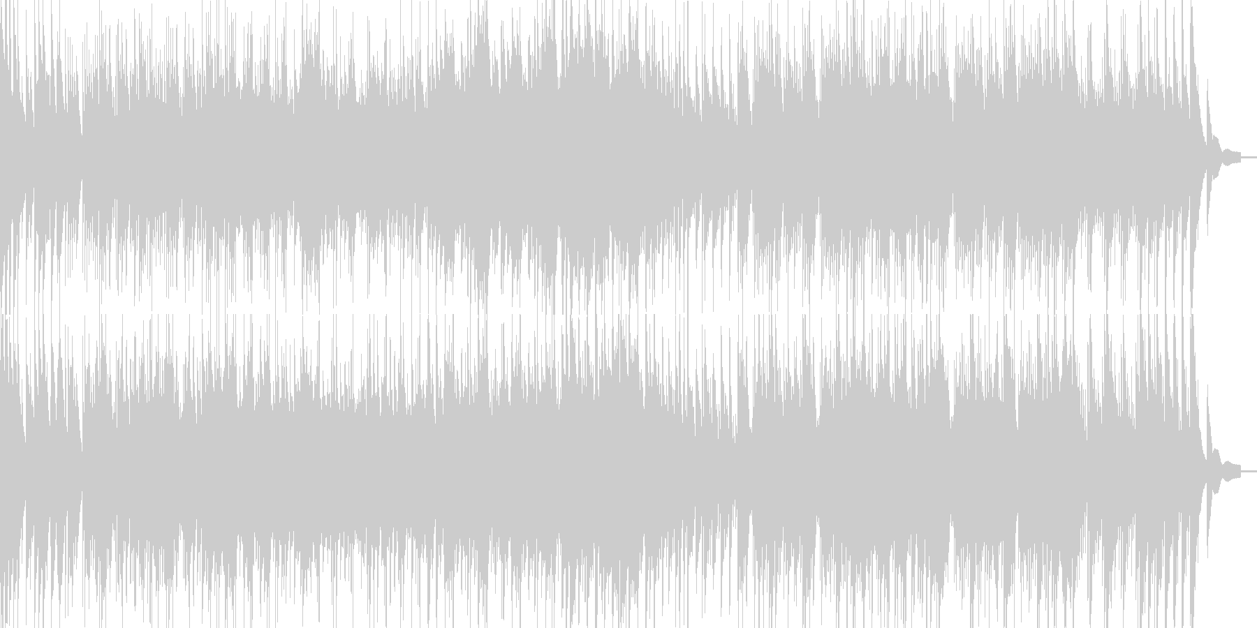 和風琴第九ベートーベンの琴曲の未再生の波形