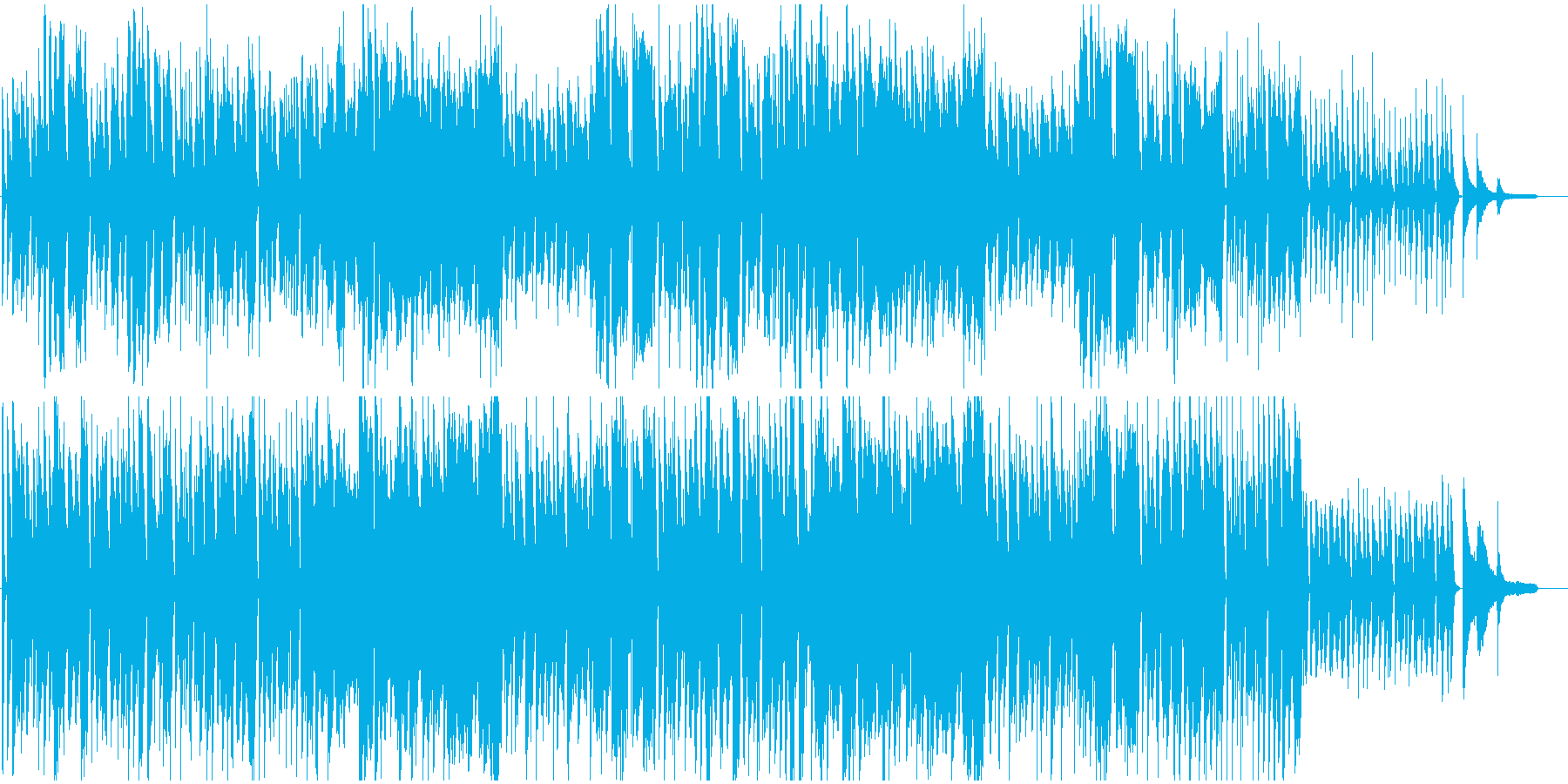 映像BGM ほのぼの優しいサウンドの再生済みの波形