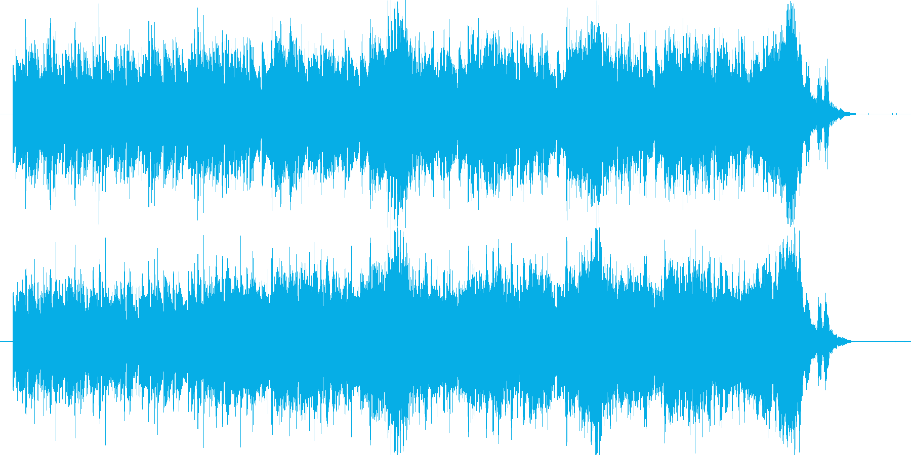 EDM,DANCE系声はWakeUpのみの再生済みの波形