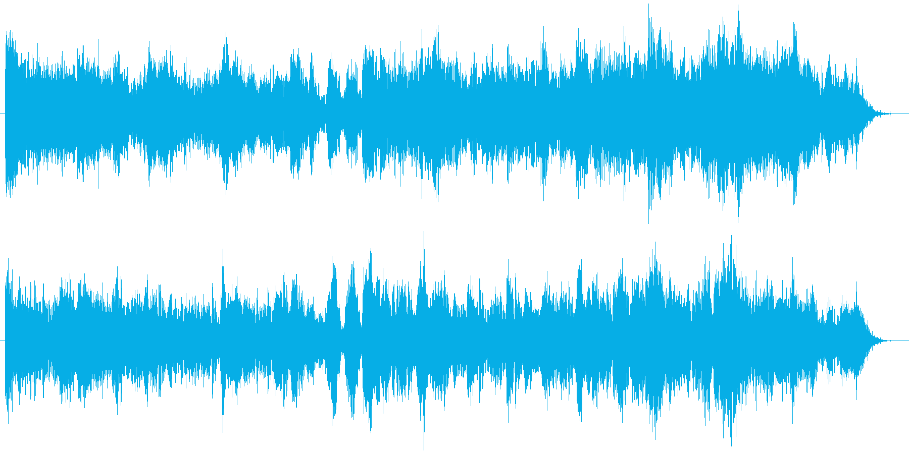 おもちゃの国の妖精の歌声BGMの再生済みの波形