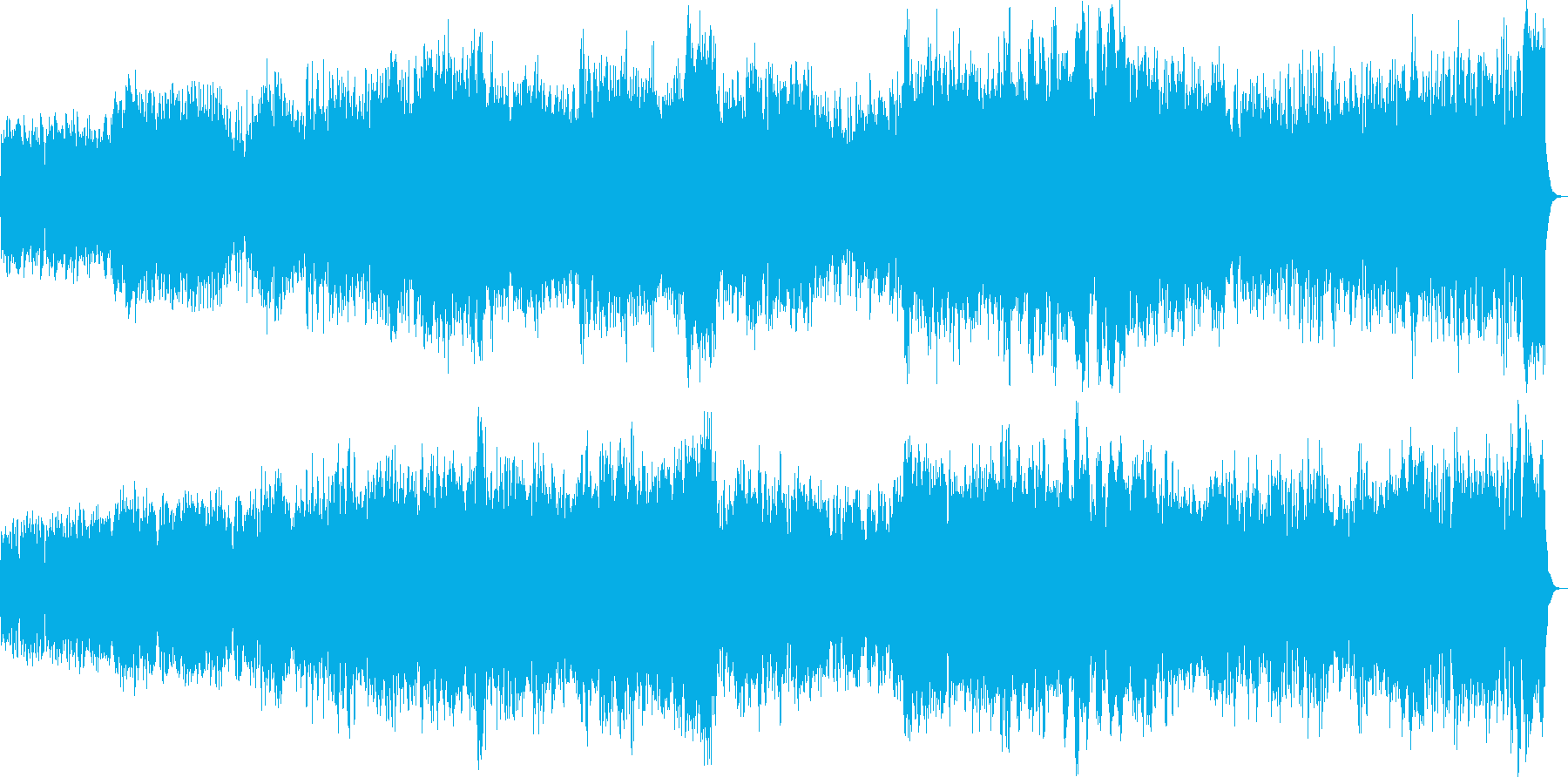 小フーガ ト短調 BWV578/バッハの再生済みの波形