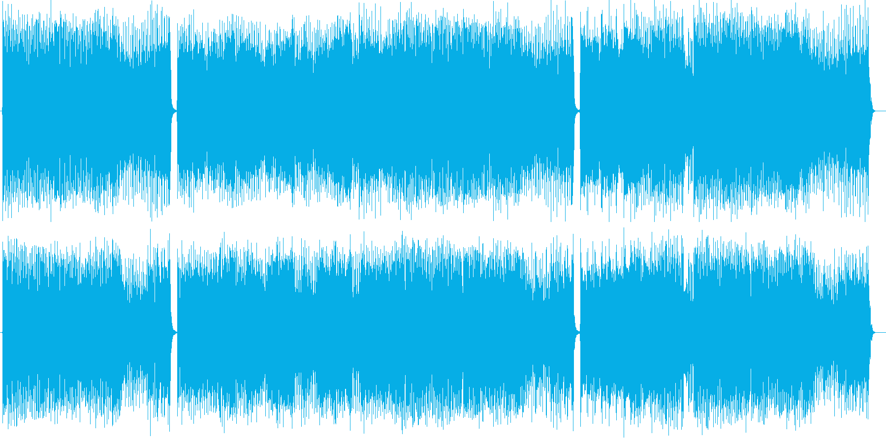 ギターのメロディがワイルドなポップロックの再生済みの波形