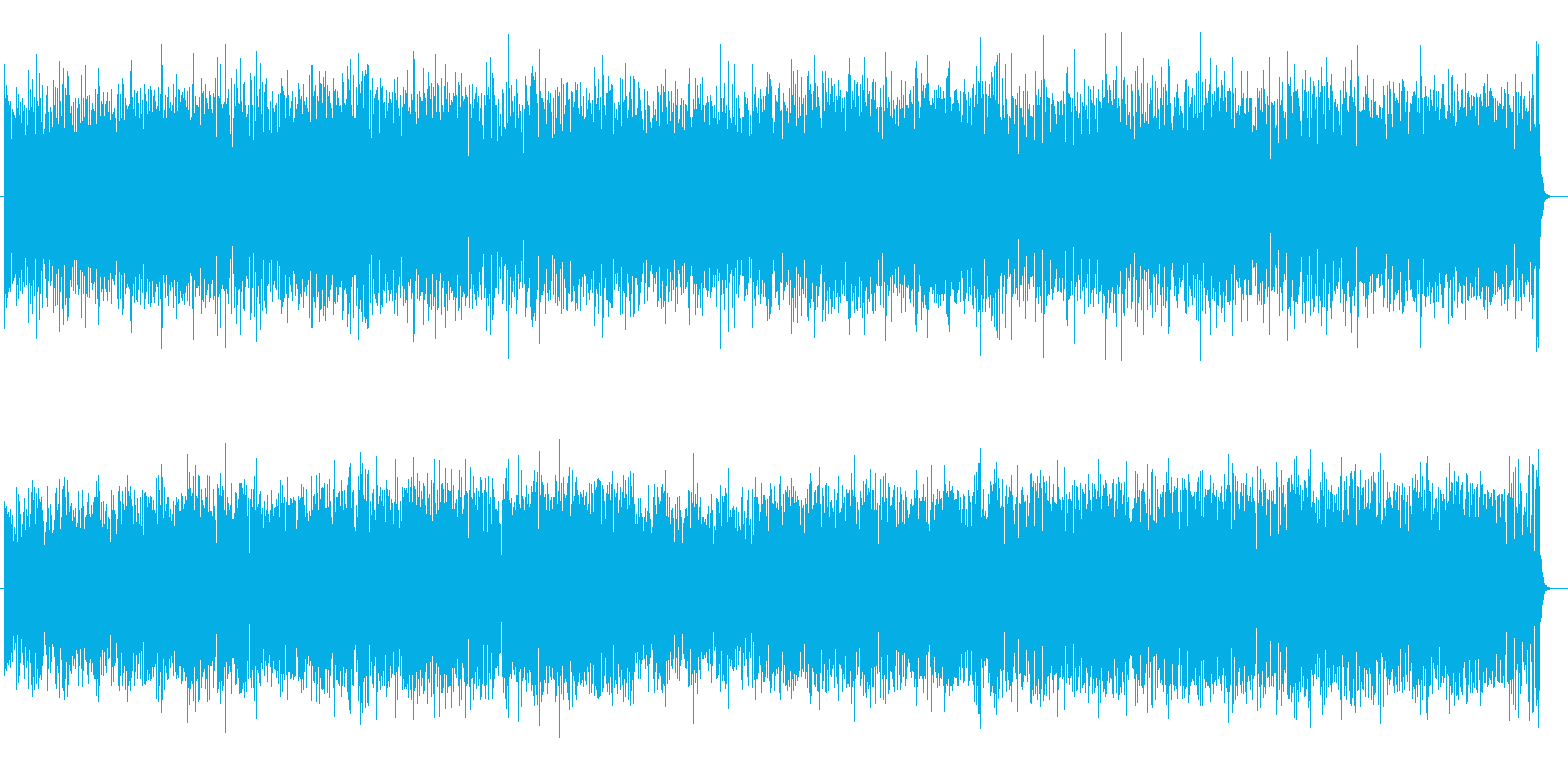 ウキウキ気分の爽やかポップの再生済みの波形