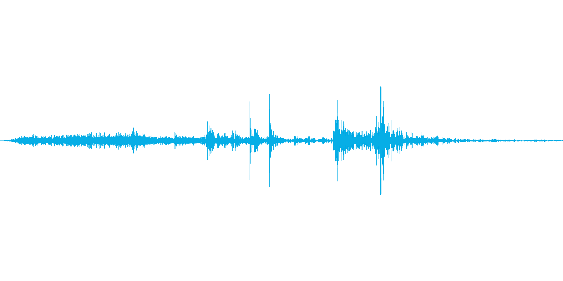 【wav】ページめくり音です_02の再生済みの波形