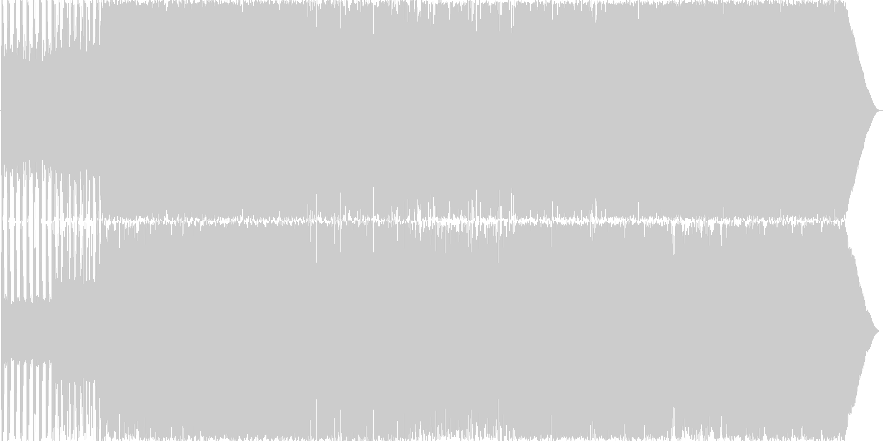 機械的なイメージの速く激しいロックの未再生の波形