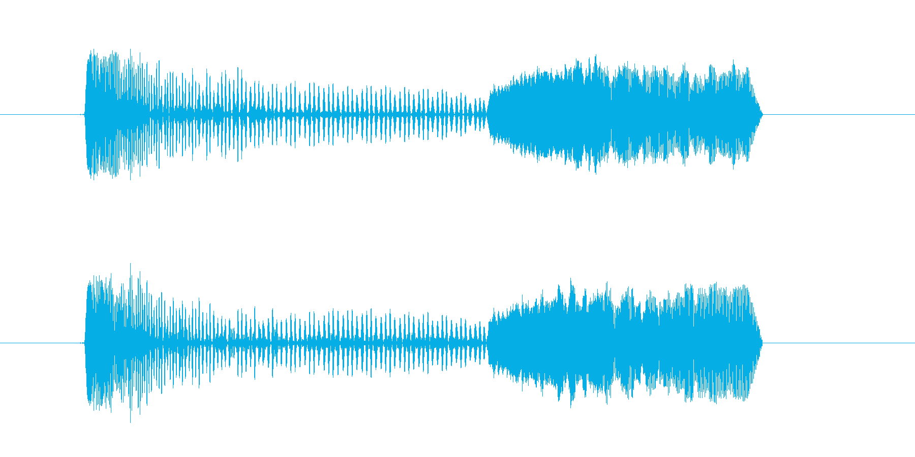 足音 コミカルなプニ プヨ プニョの再生済みの波形