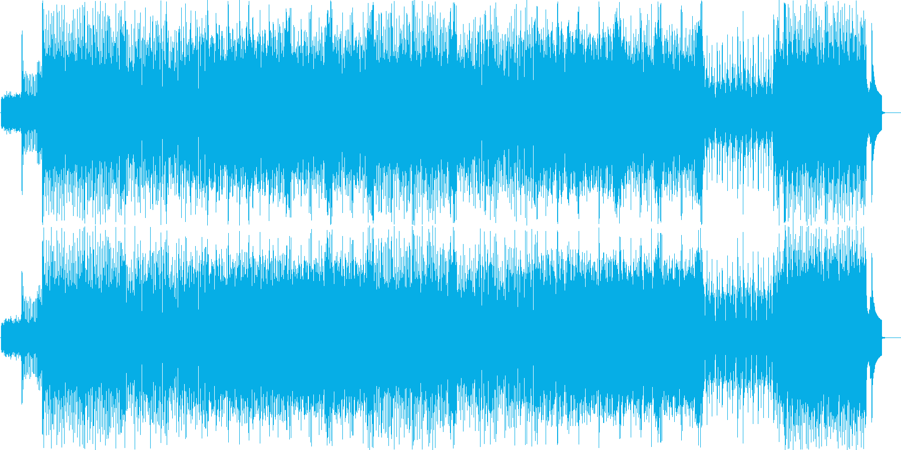 古い音源を使って創ってみました。の再生済みの波形
