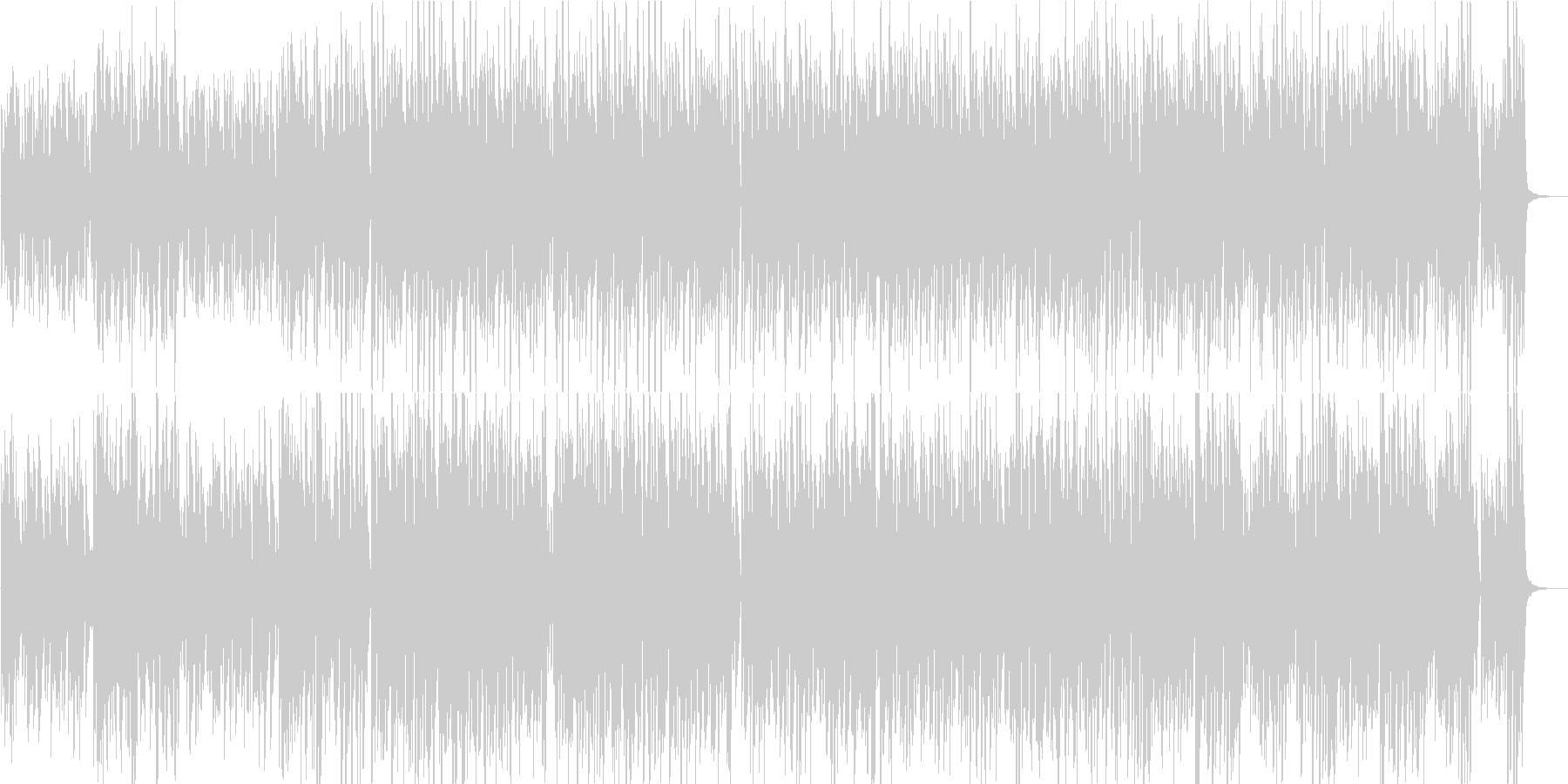 ピアノBGM レトロ感が逆に新しいの未再生の波形