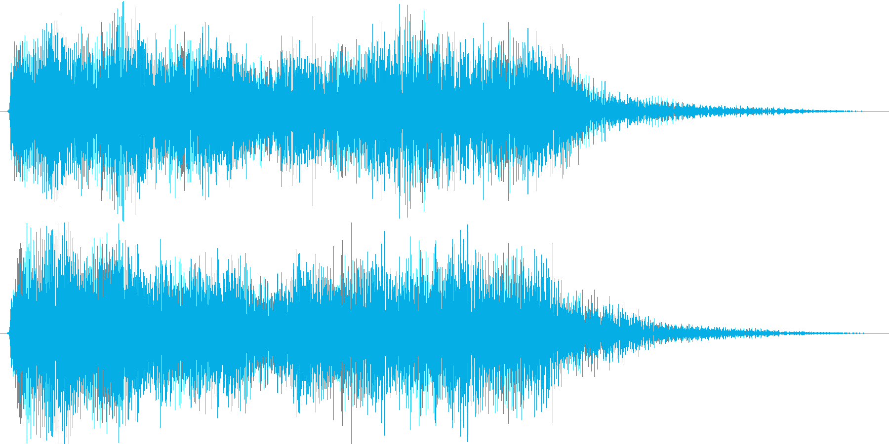 クラシックなイベントロスト曲1の再生済みの波形