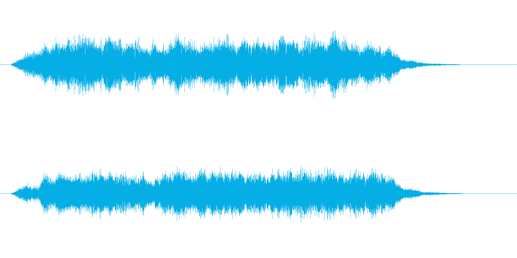 ゆったりと落ち着いた幻想曲の再生済みの波形