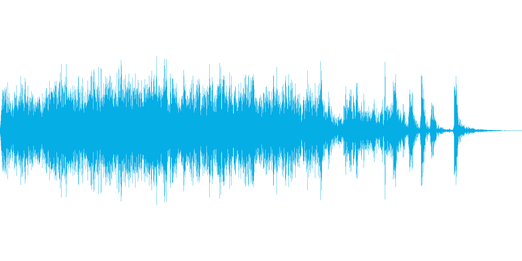 木箱を押すの再生済みの波形