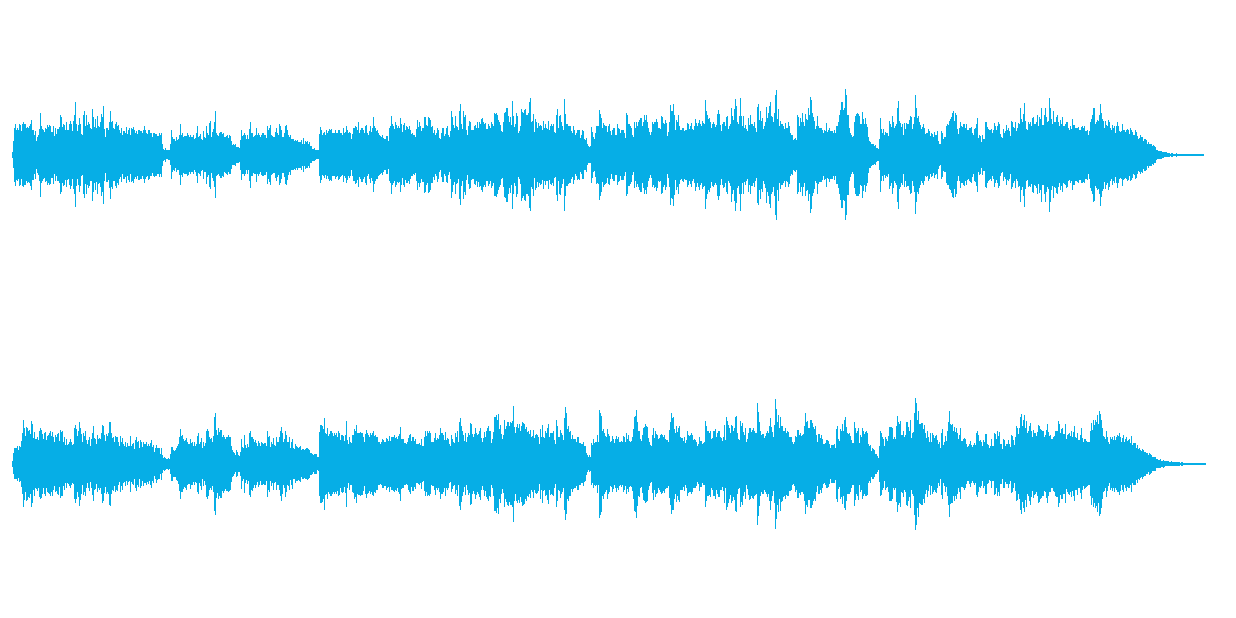 安らぐアコーディオン&ピアノ曲・懐かしいの再生済みの波形
