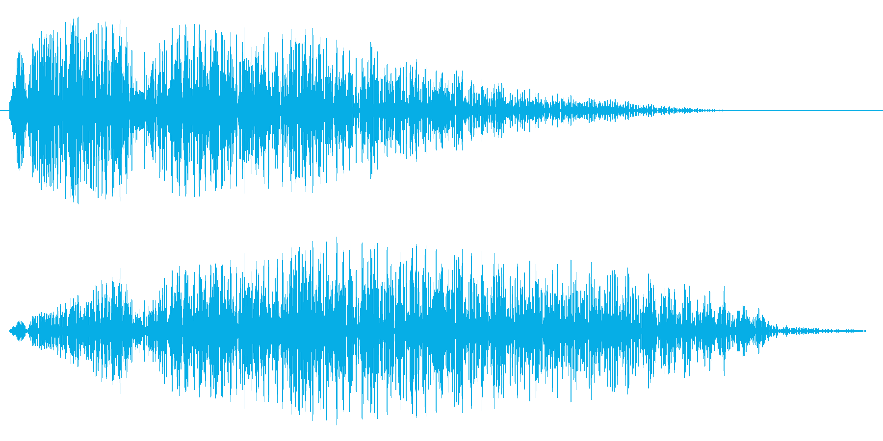 不気味なダンジョン(扉が開く音)の再生済みの波形