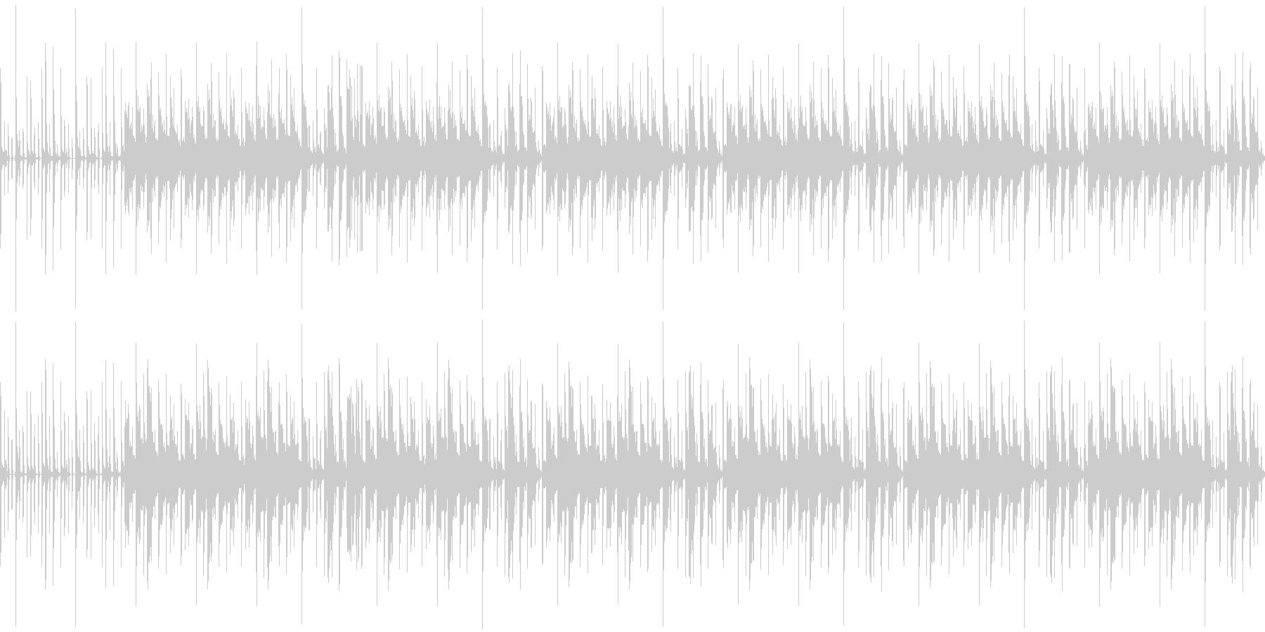 【ダブ・日常系ほのぼのBGM】の未再生の波形