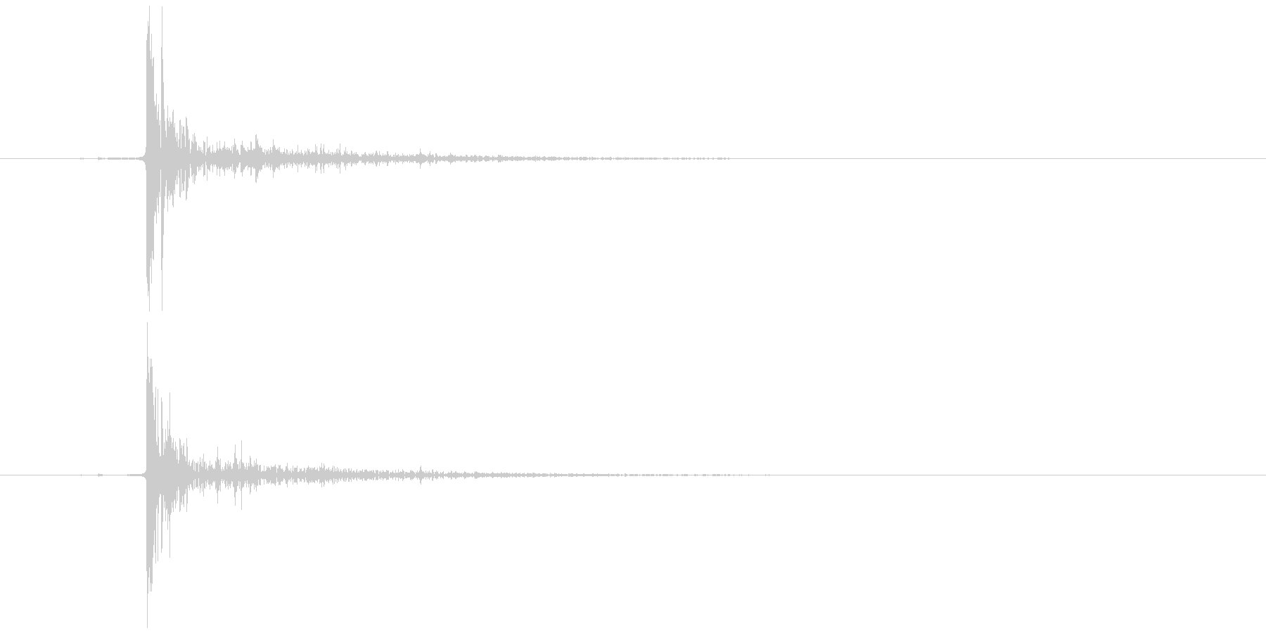ぷちぷち 破裂音 高音 (強め)の未再生の波形