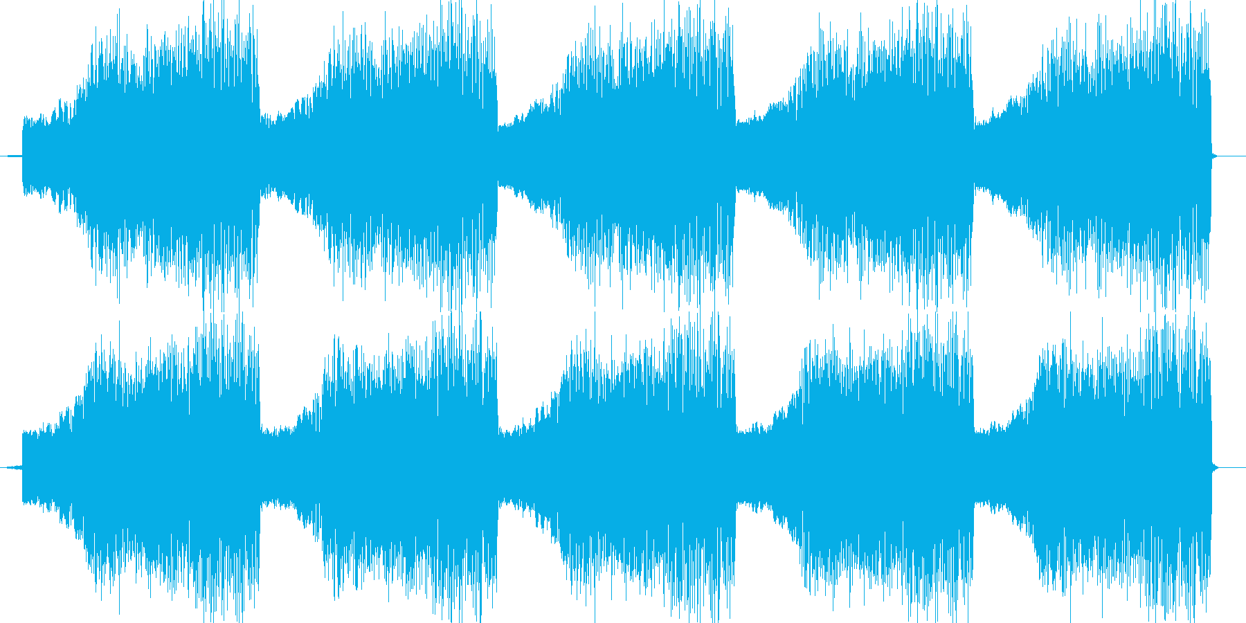 ビビビビビビッ!(警告音)の再生済みの波形