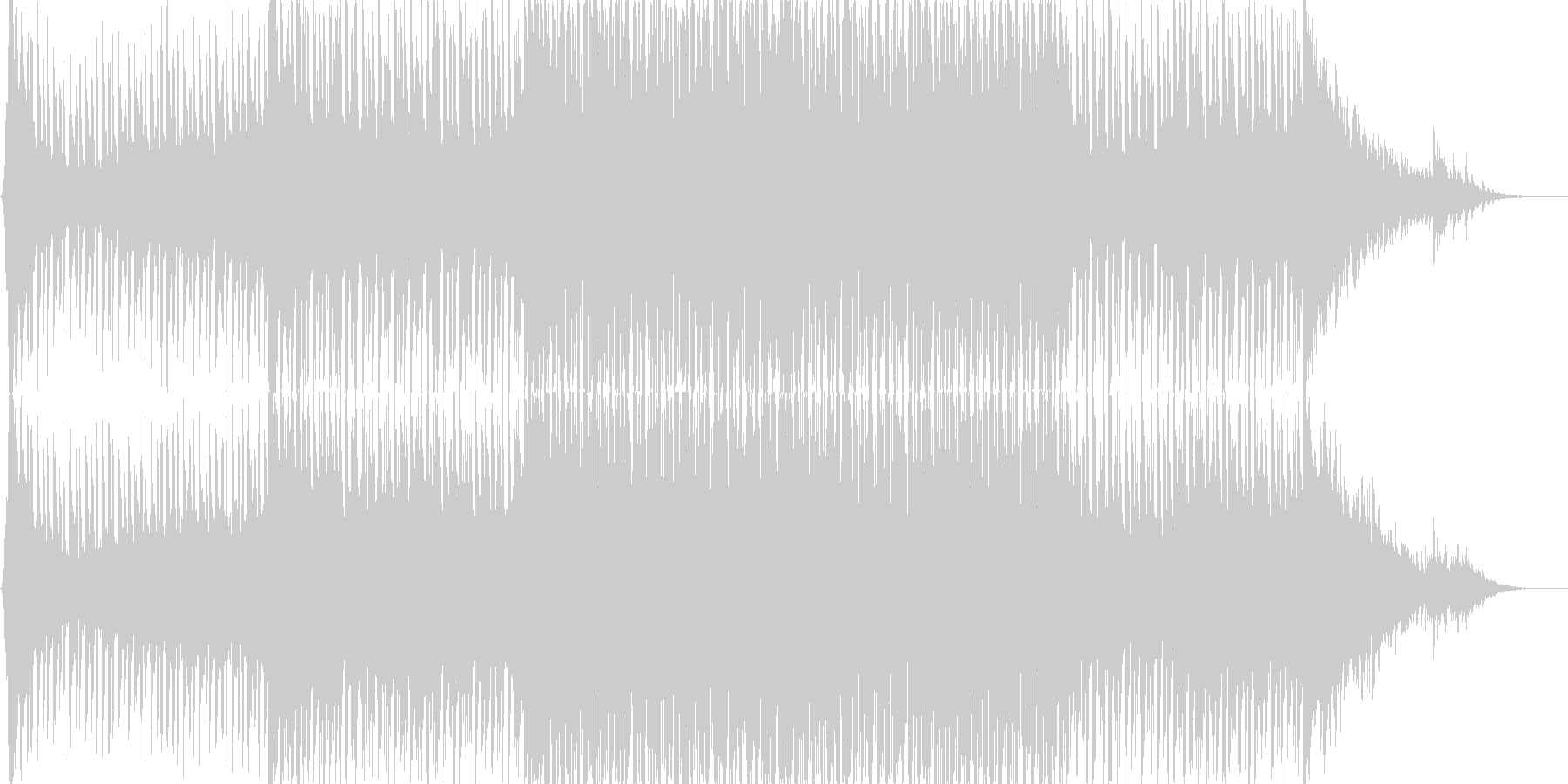 ◇Progressive Tranceの未再生の波形