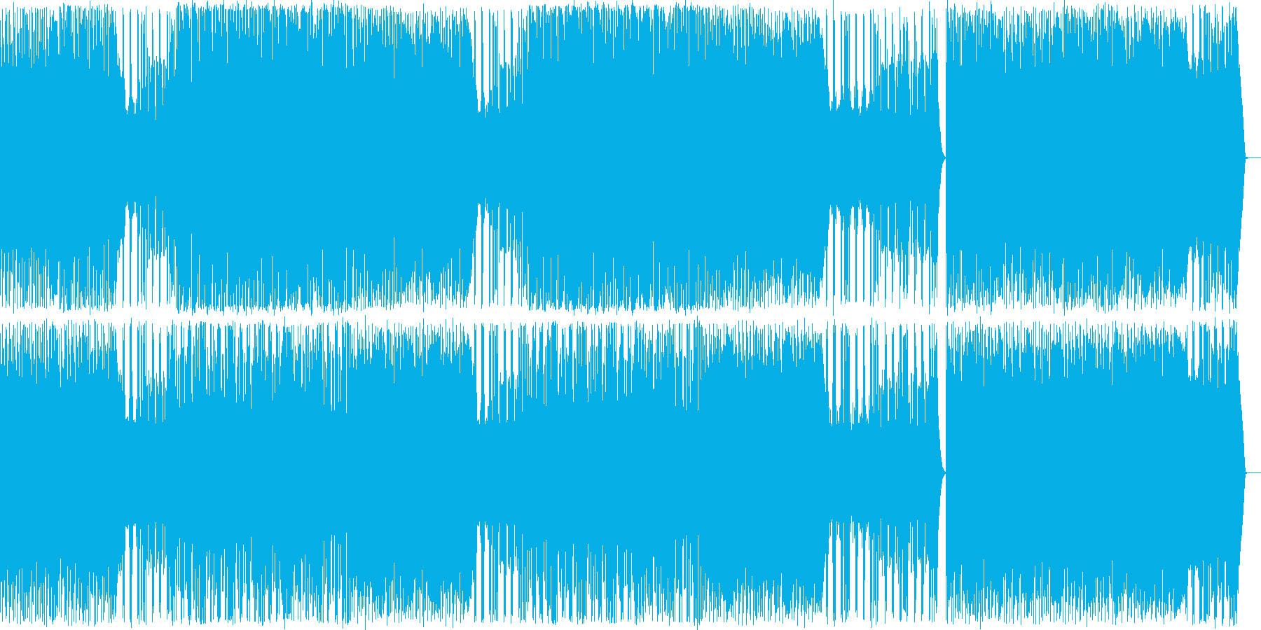 808/ブラス/トラップ/ヒップホップ/の再生済みの波形
