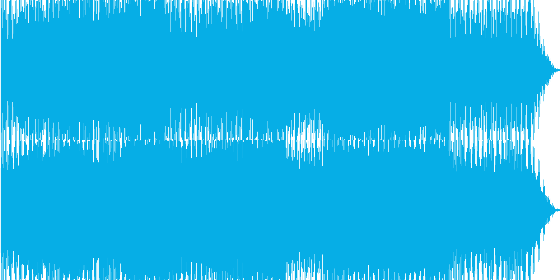 mp3 / 44.1kHz / 320…の再生済みの波形