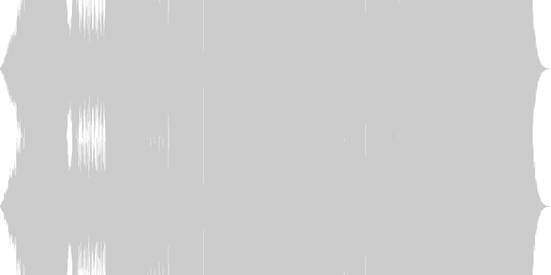 【和風トランス】疾走感のあるBGMの未再生の波形