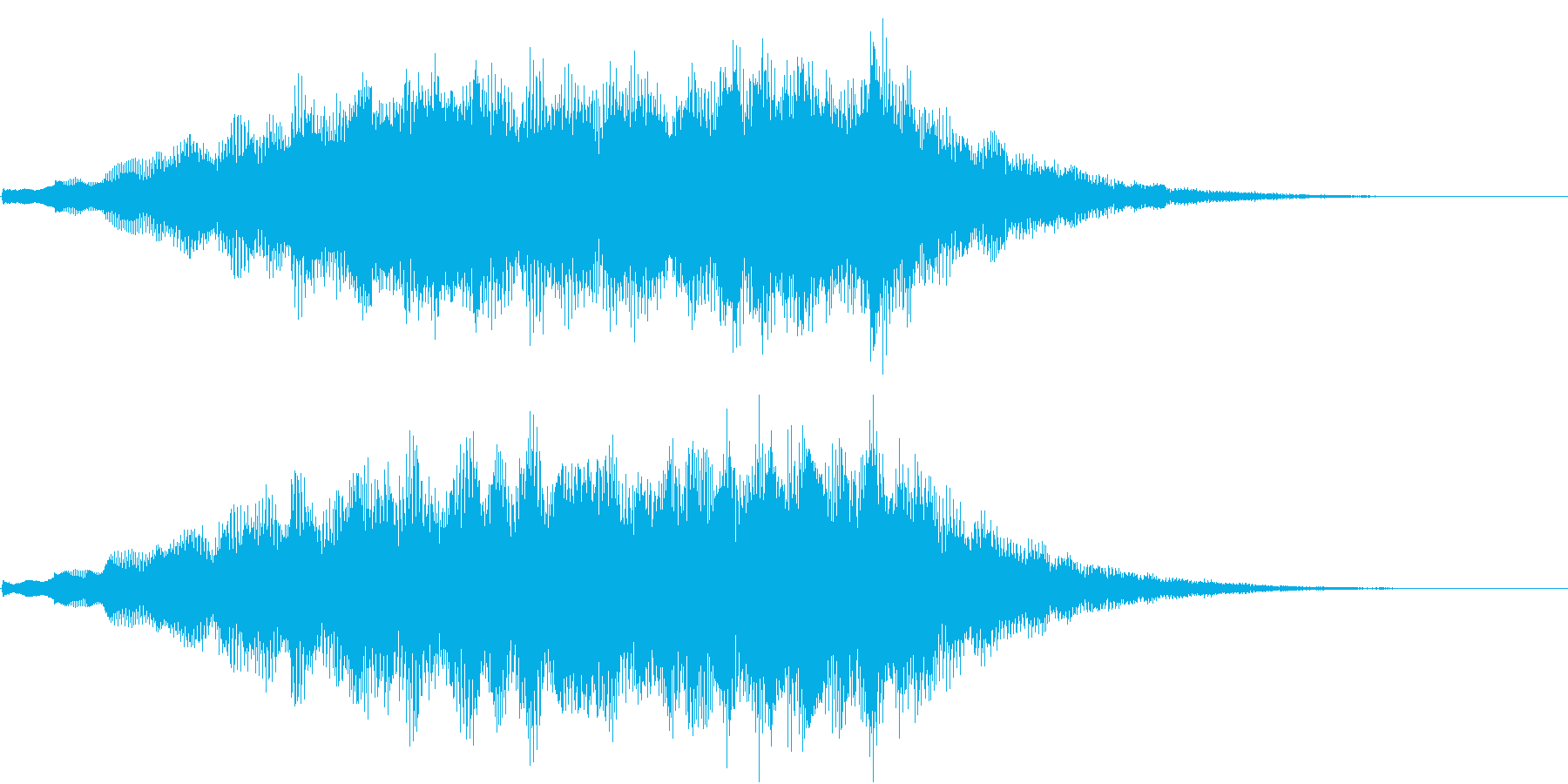ファンタジー系の効果音です。の再生済みの波形