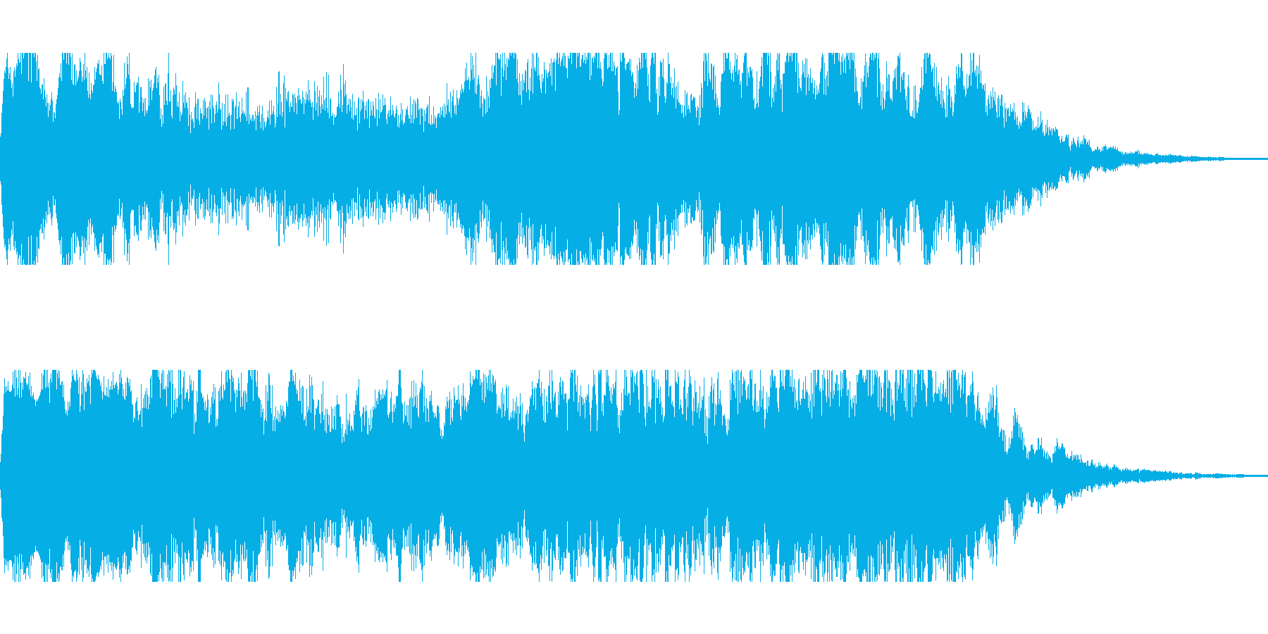 夜の飛行船のような飛行音、エンジン音。の再生済みの波形