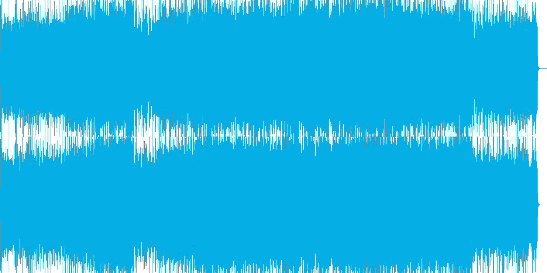 重たい 激しい 重厚 緊張 力強いの再生済みの波形