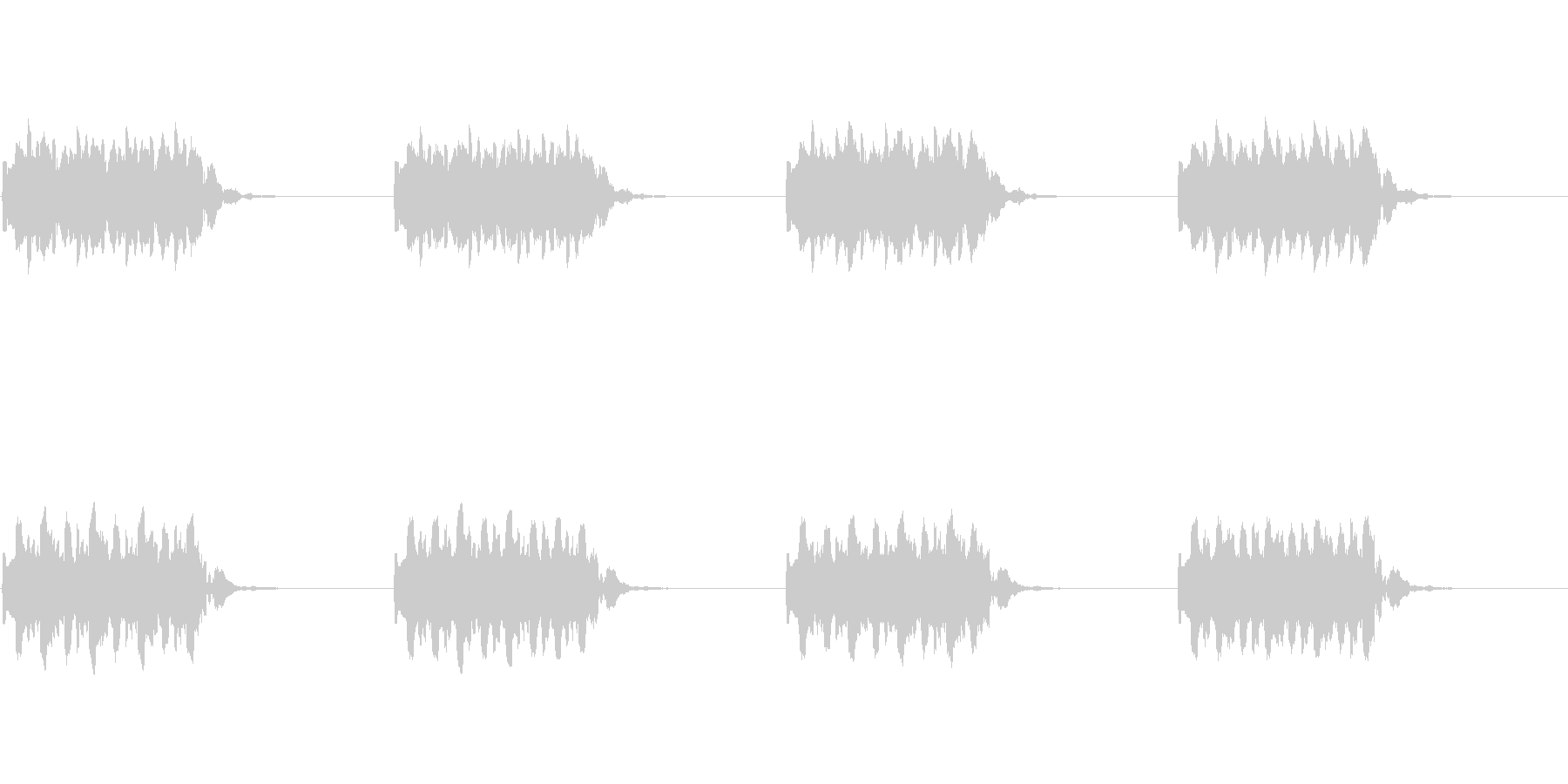 【電話 着信音01-2L】の未再生の波形