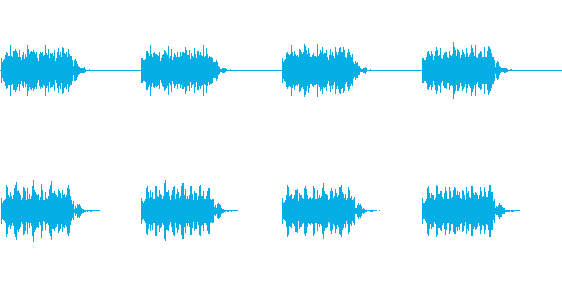 【電話 着信音01-2L】の再生済みの波形