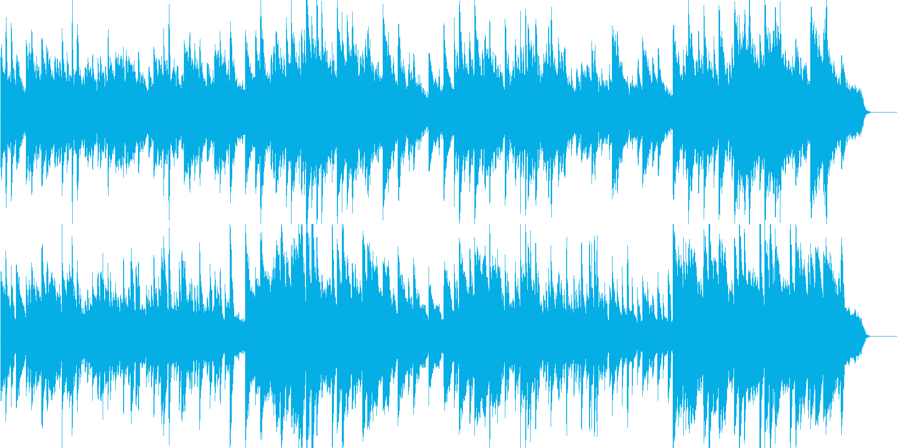 切ない けだるい 自然 別れ さびしいの再生済みの波形