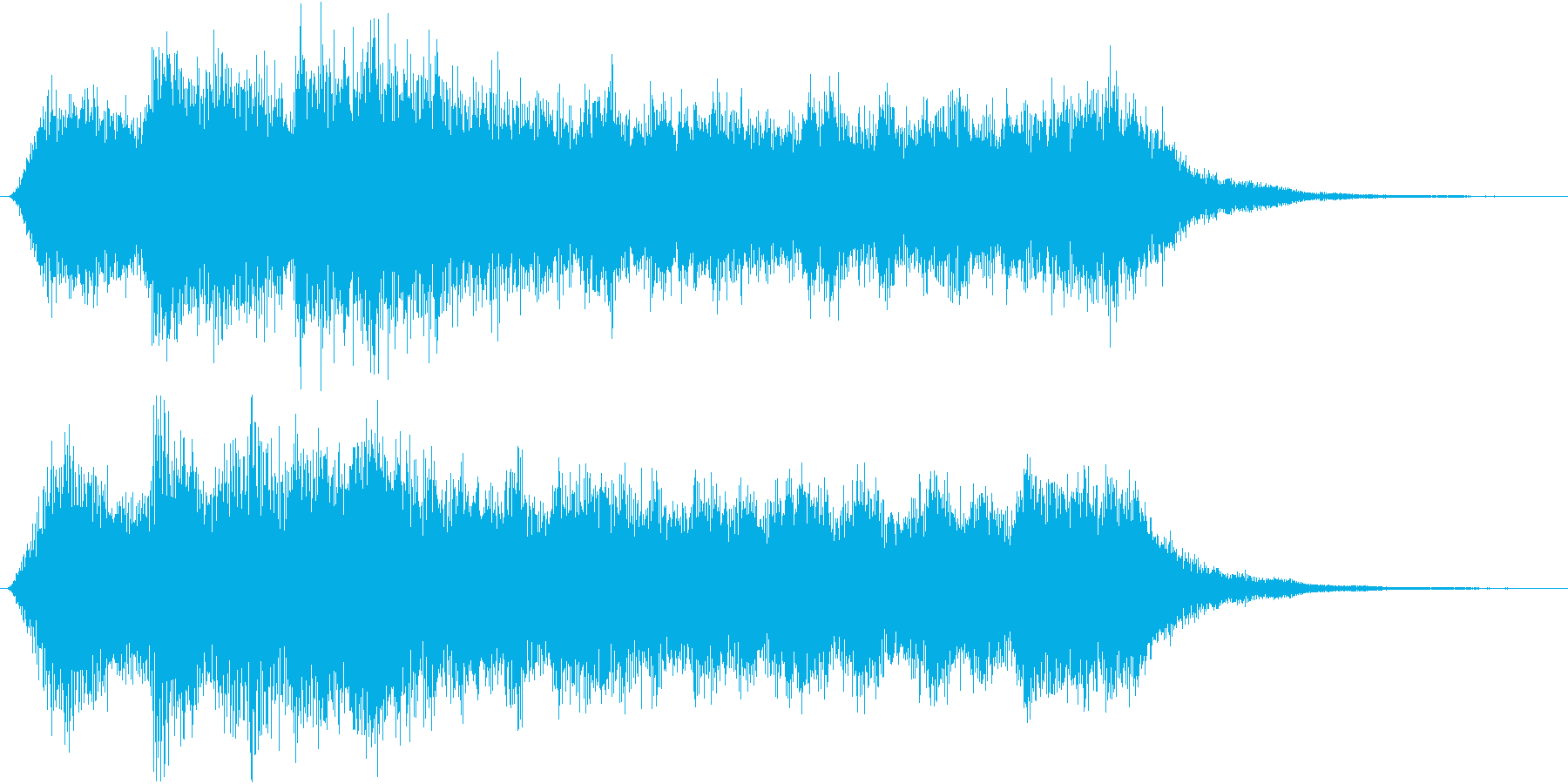 環境音系の効果音です。の再生済みの波形