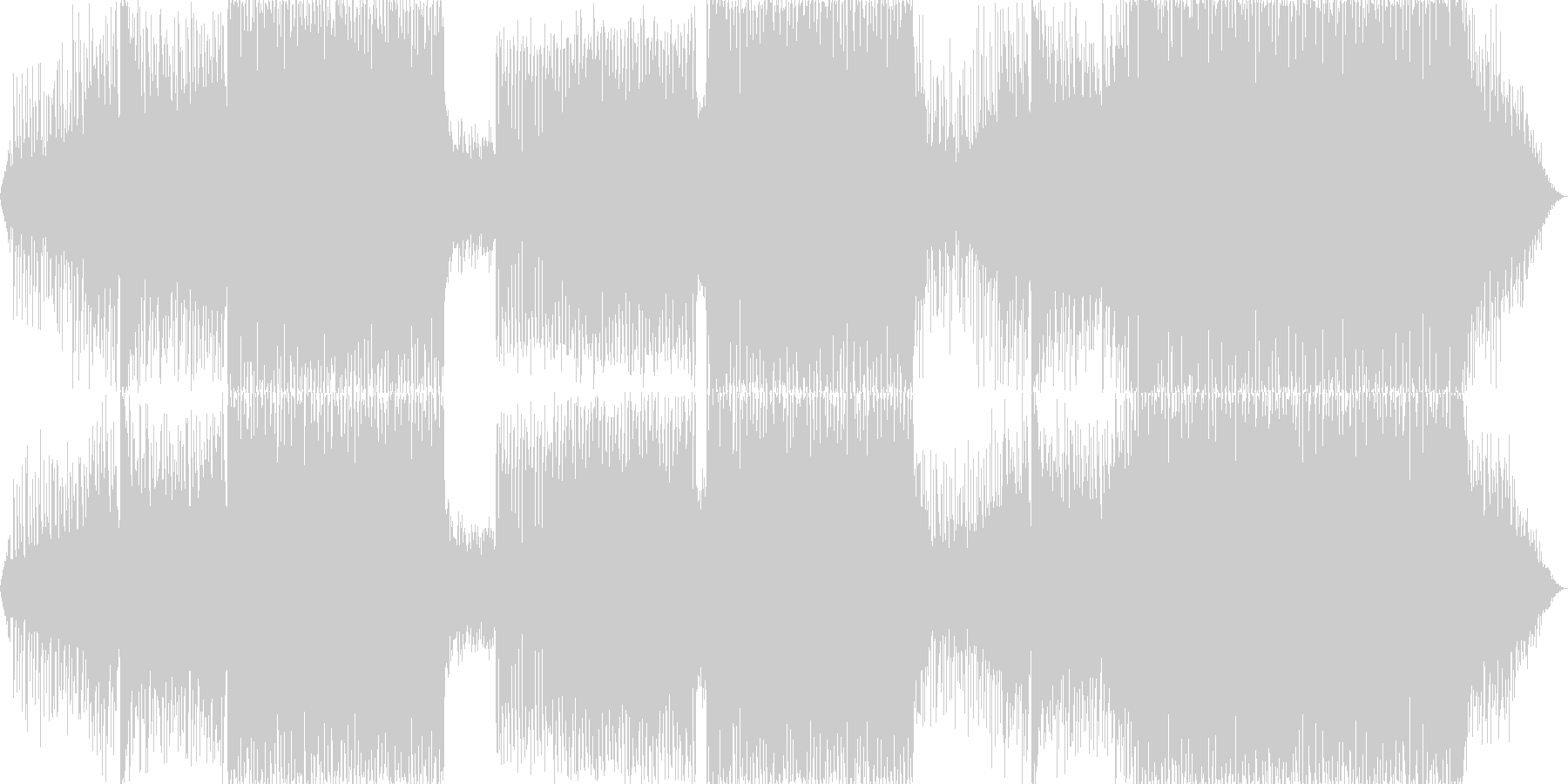 壮大で明るいEDMの未再生の波形