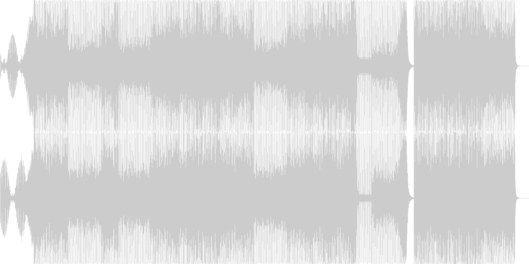 ダンス/懐かしさ/オケヒット/ディスコの未再生の波形