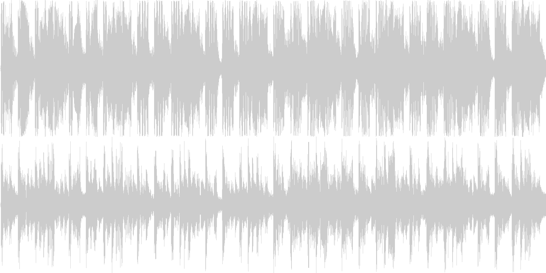 デトロイトを意識した楽曲です。の未再生の波形