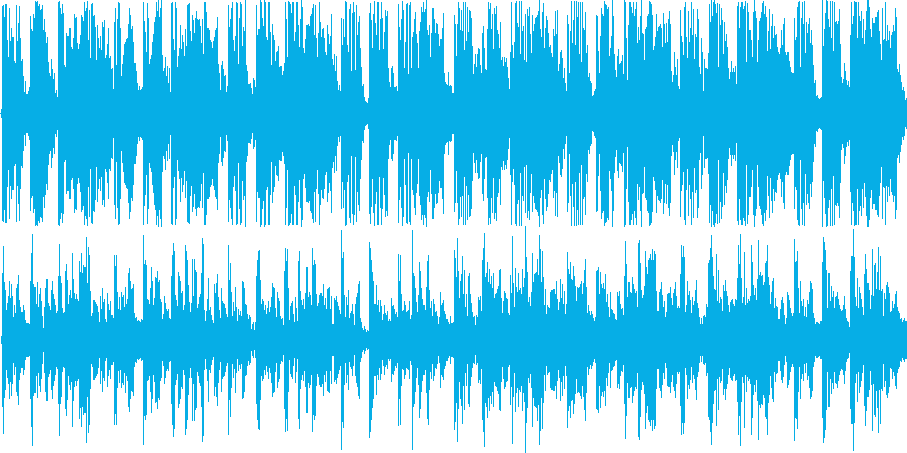 デトロイトを意識した楽曲です。の再生済みの波形