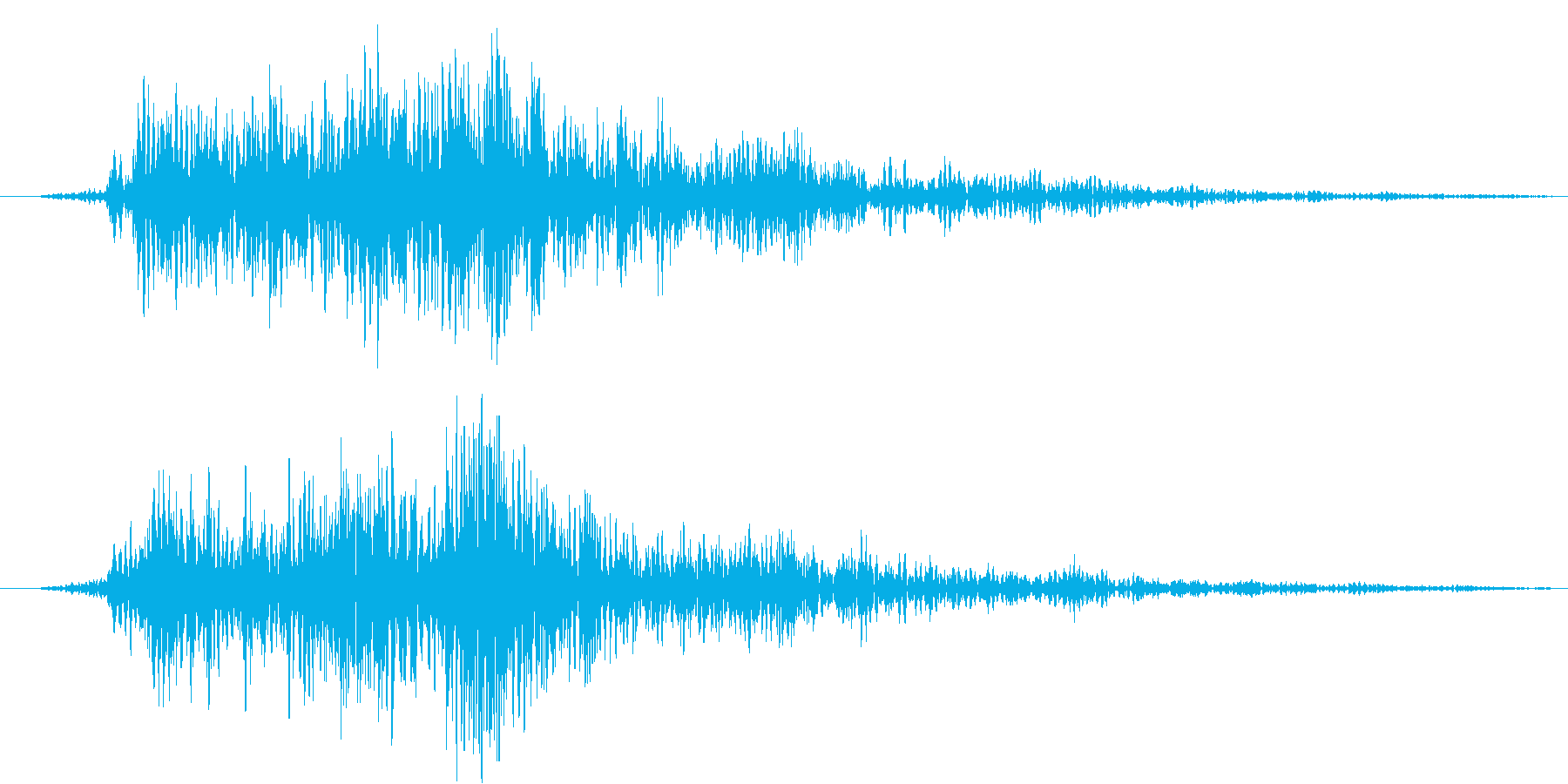 音響処理を意識した短い効果音です。の再生済みの波形
