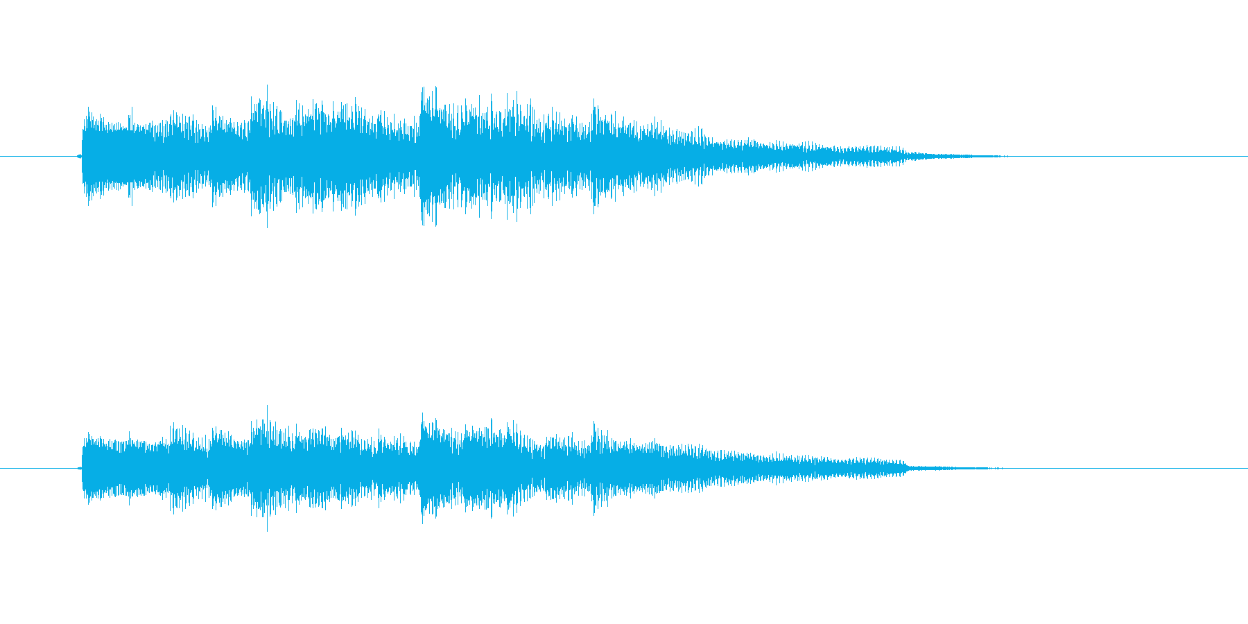 場面転換に最適なアコースティックギター曲の再生済みの波形