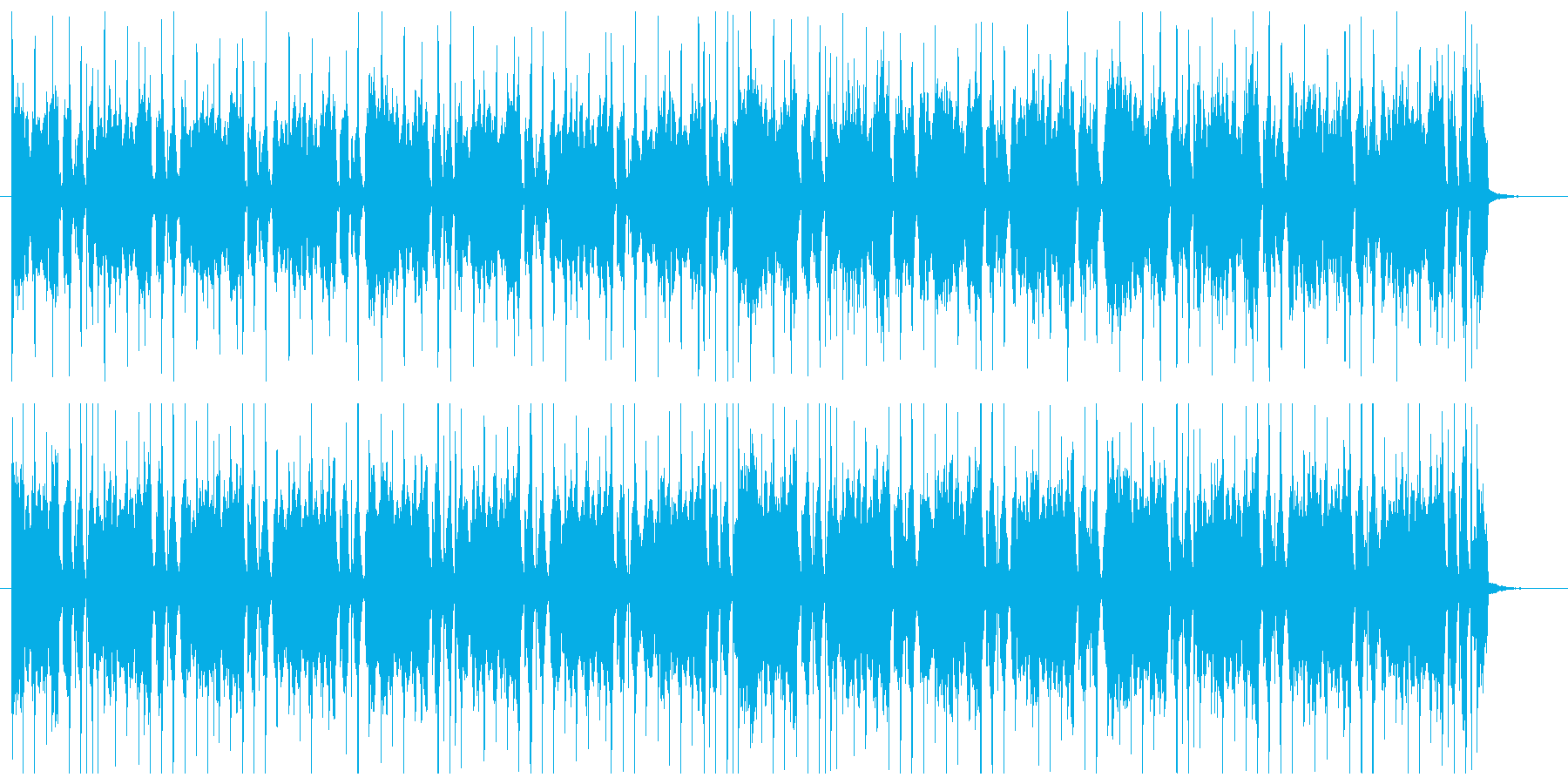 チェロが主体のスタイリッシュなCM音楽の再生済みの波形