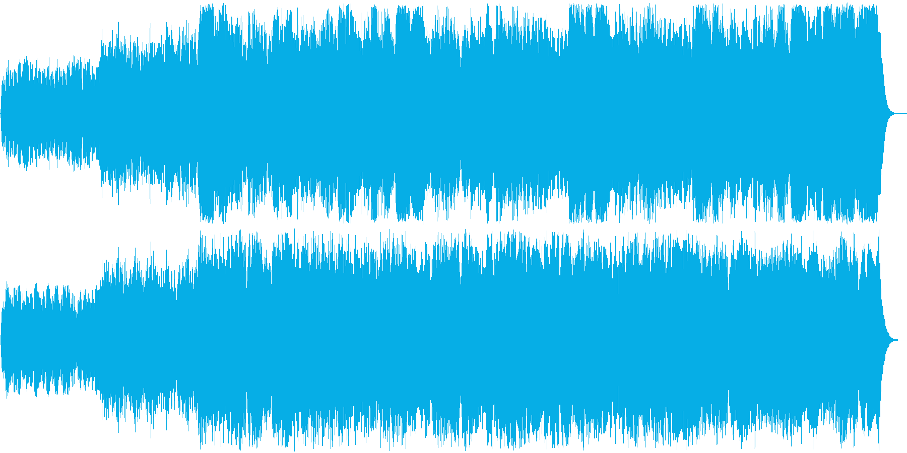 パイプオルガン前奏曲オリジナルです。の再生済みの波形
