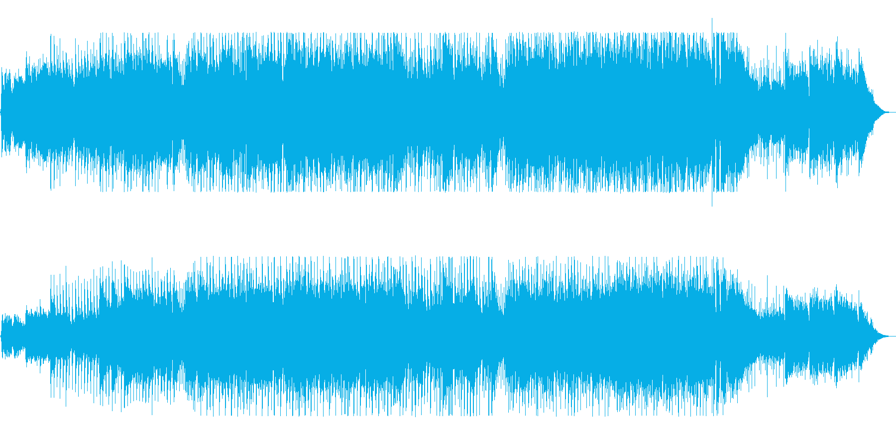 曲の変化が楽しい軽快なギターサウンドの再生済みの波形