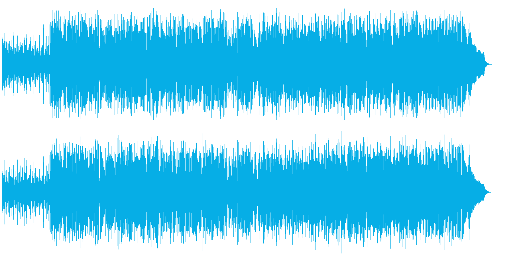 明るい潤いのアコースティックなボサノバの再生済みの波形