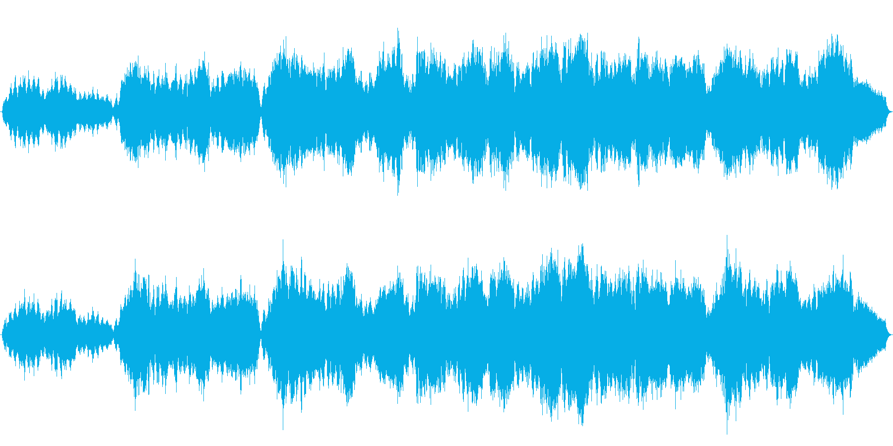 オリジナルバイオリン曲です。短調の切な…の再生済みの波形