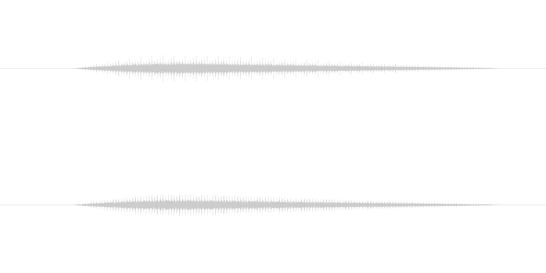 レシプロ機の回転翼の様な音です。どちら…の未再生の波形
