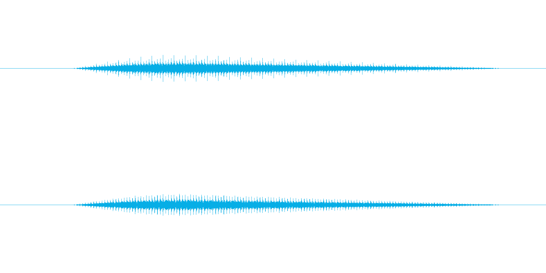 レシプロ機の回転翼の様な音です。どちら…の再生済みの波形