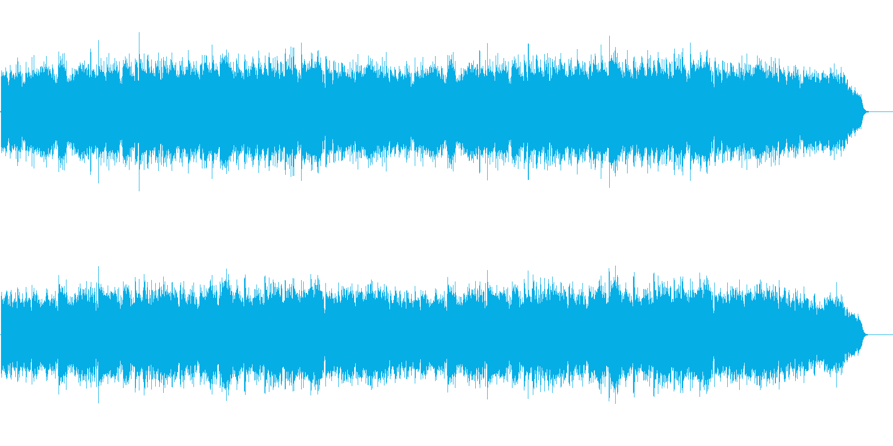 尺八と琴による日本の自然をイメージした曲の再生済みの波形