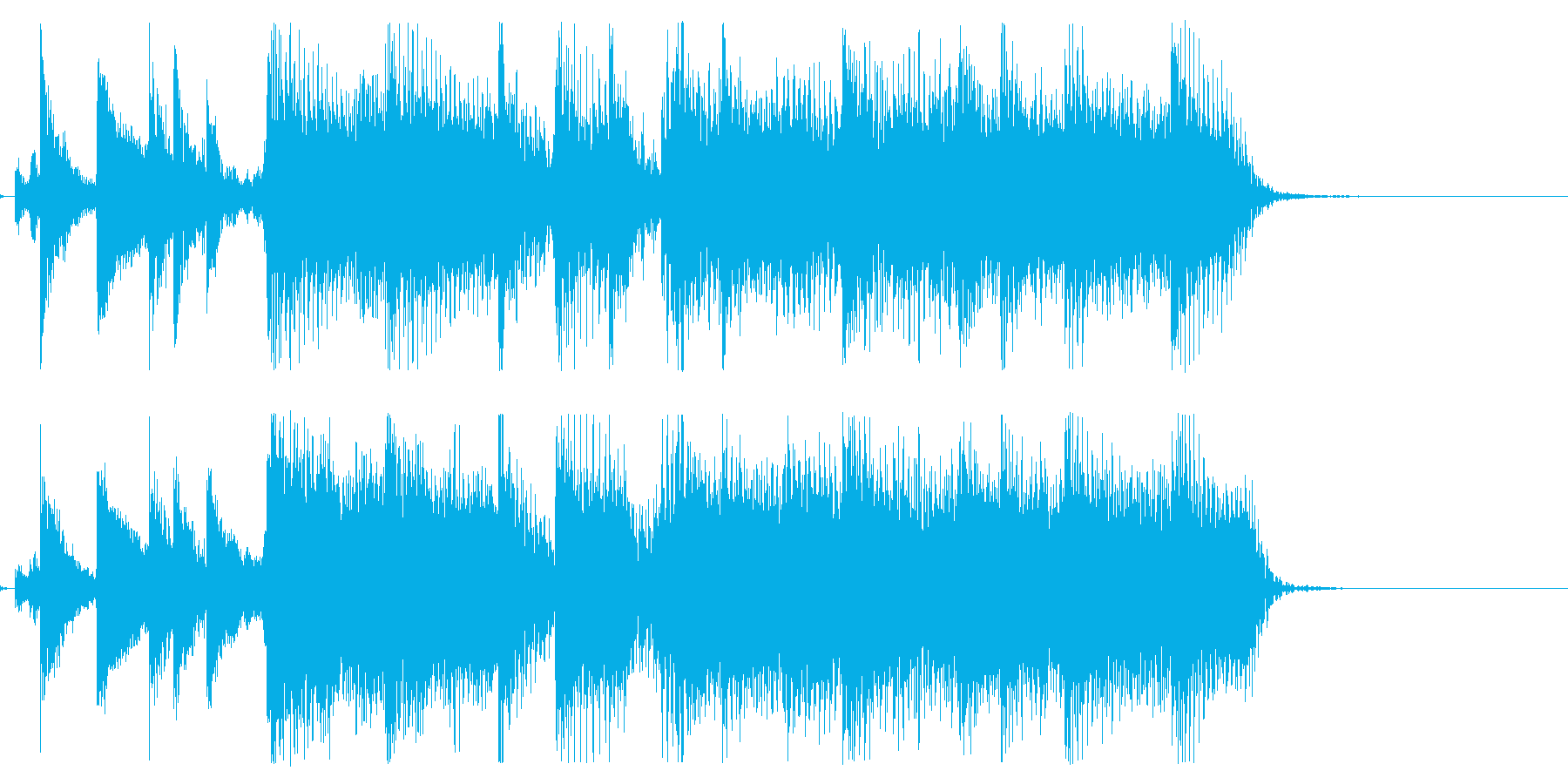 【気分一新4】の再生済みの波形