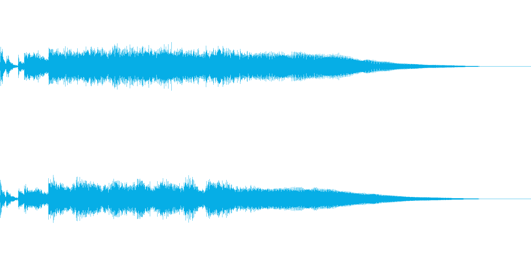 ロックな音です。の再生済みの波形