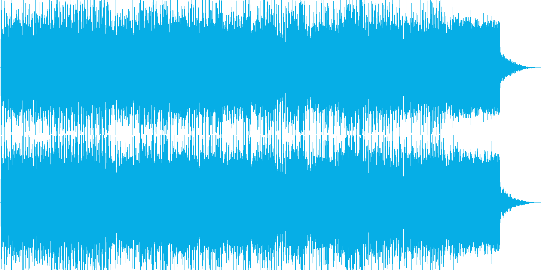 浮遊感の漂うシンセ楽曲 ゲームやOPに。の再生済みの波形