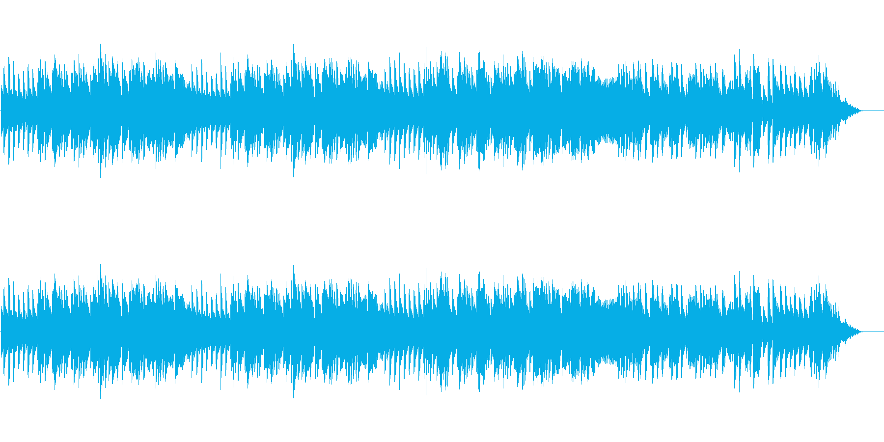 8bitクラシック アラビア風奇想曲の再生済みの波形