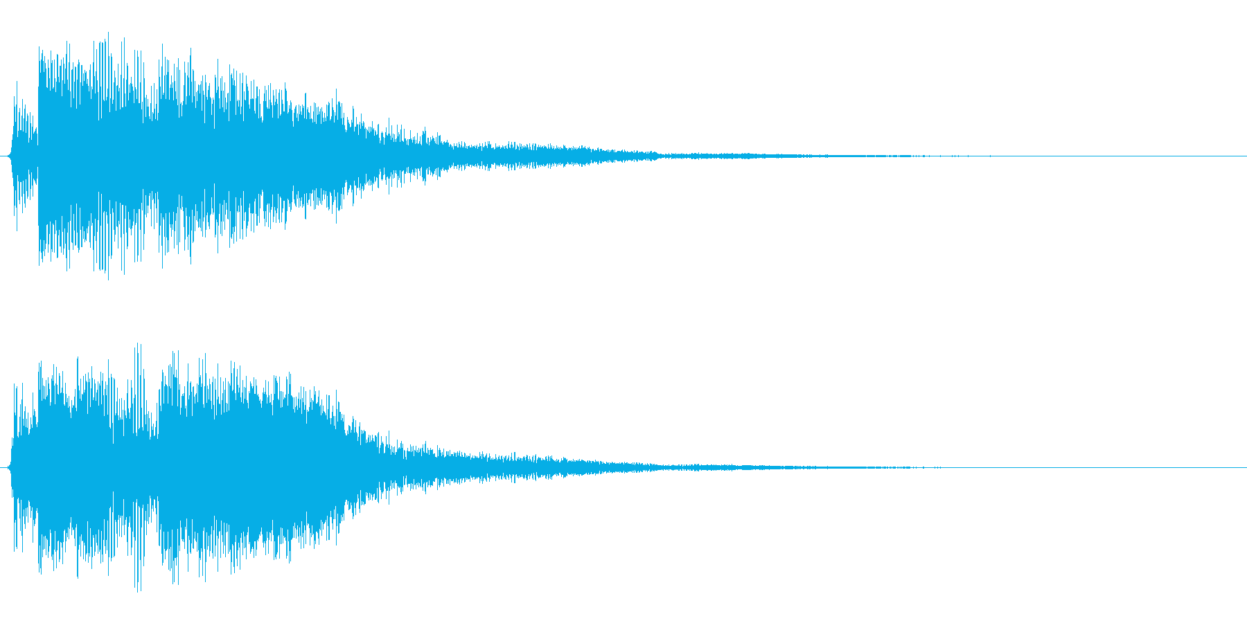 プヮッ(退場音、気付き音)の再生済みの波形